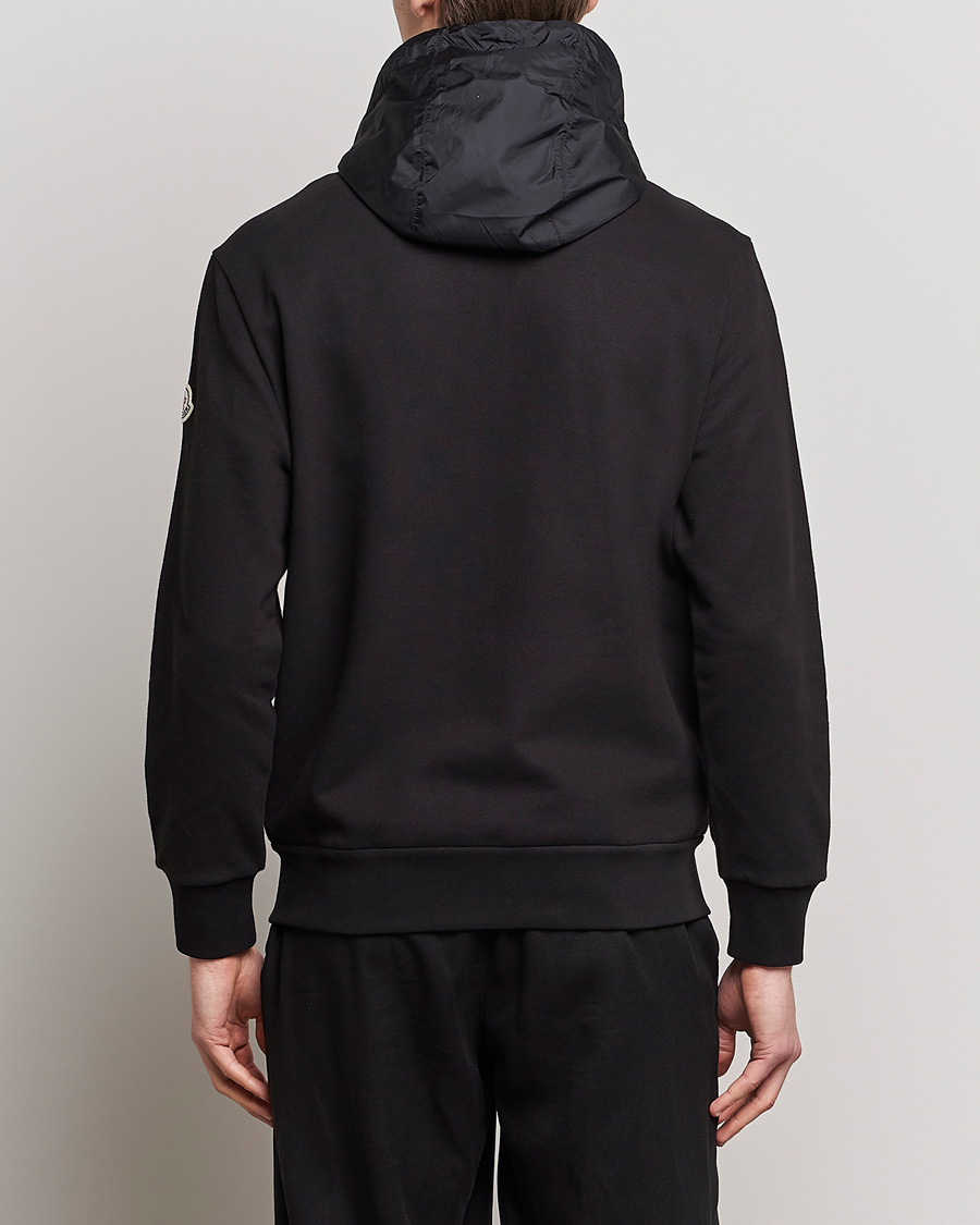 Uomini | Maglieria | Moncler | Hooded Zip Cardigan Black