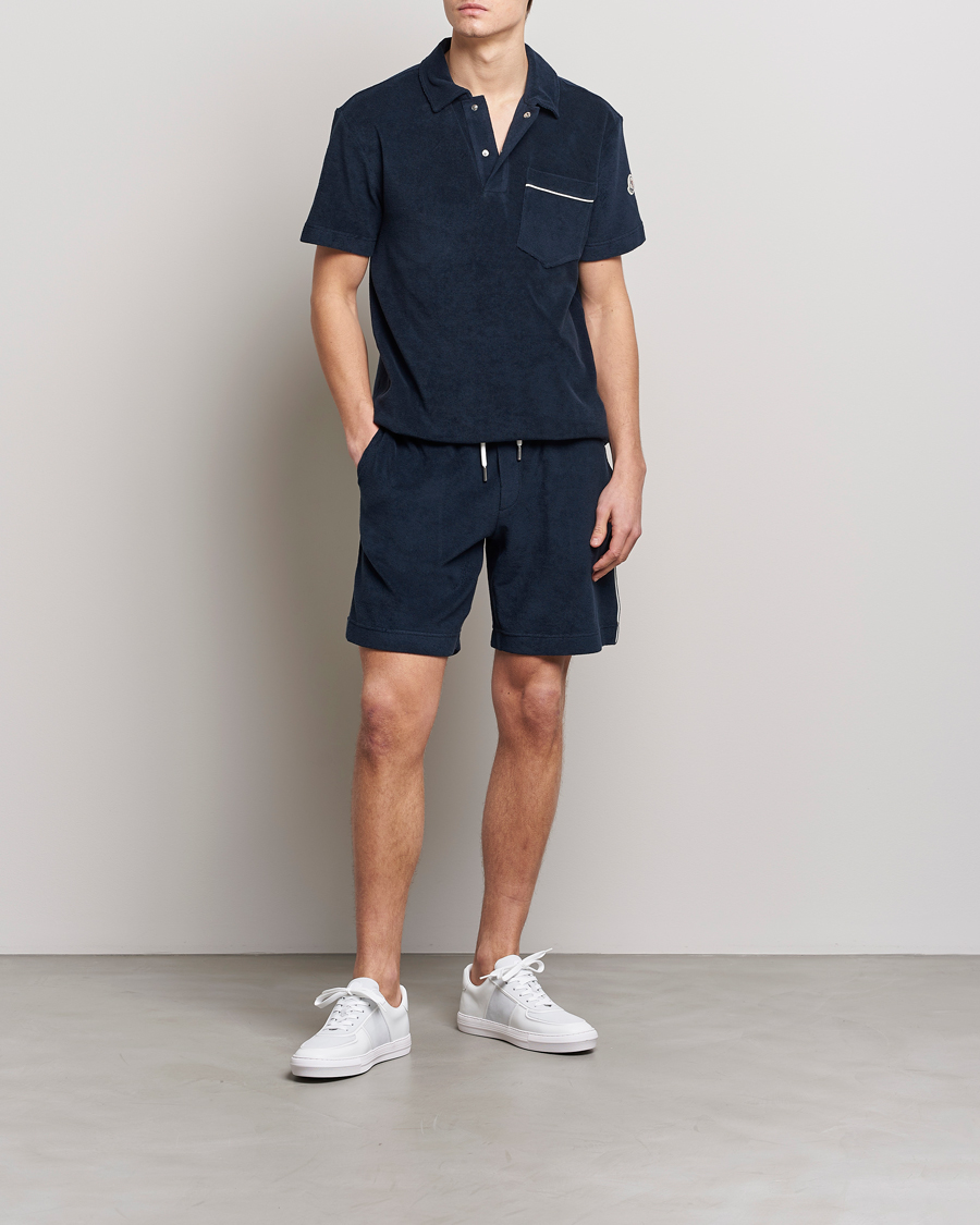 Uomini | Pantaloncini | Moncler | Sweat Shorts Navy
