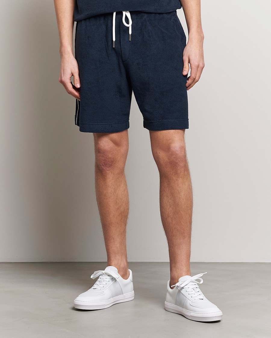 Uomini | Pantaloncini | Moncler | Sweat Shorts Navy