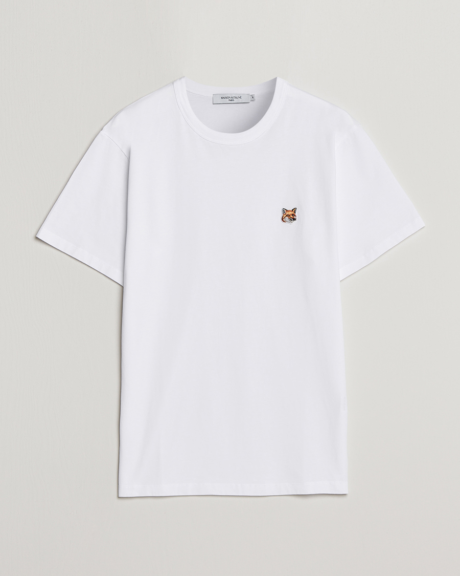 Uomini | T-shirt | Maison Kitsuné | Fox Head T-Shirt White