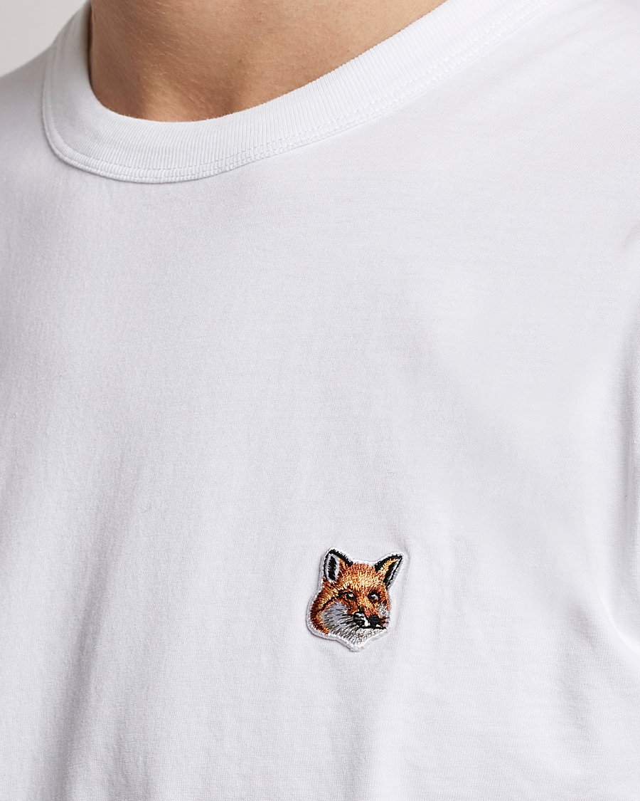 Uomini | T-shirt | Maison Kitsuné | Fox Head T-Shirt White