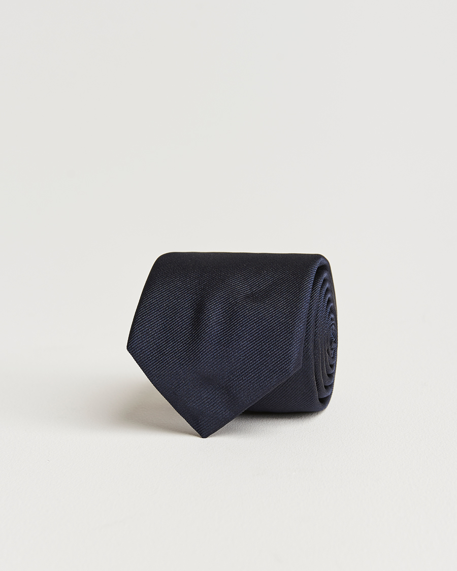 Uomini | Silk 7,5 cm Tie Dark Blue | BOSS BLACK | Silk 7,5 cm Tie Dark Blue