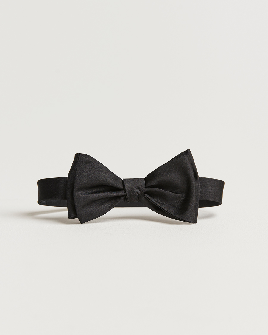 Uomini | Silk Self Tie Black | BOSS BLACK | Silk Self Tie Black