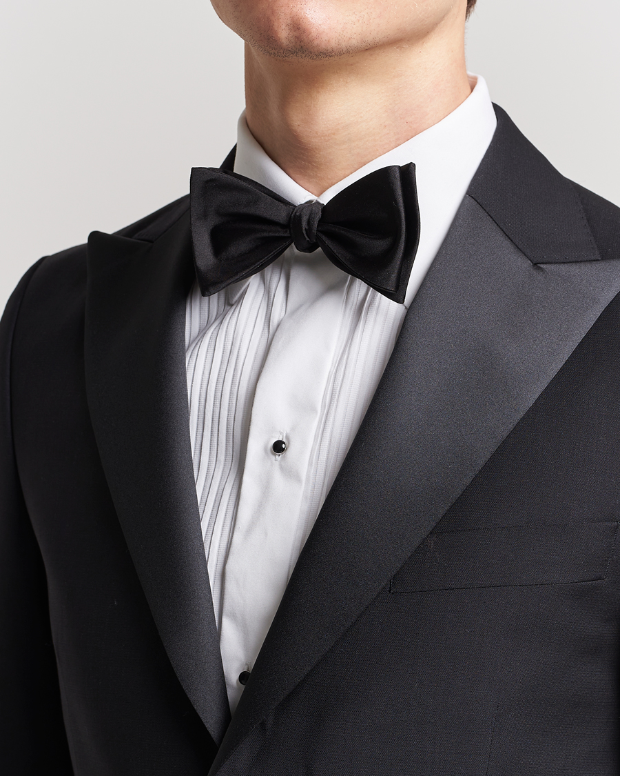 Uomini | Silk Self Tie Black | BOSS BLACK | Silk Self Tie Black