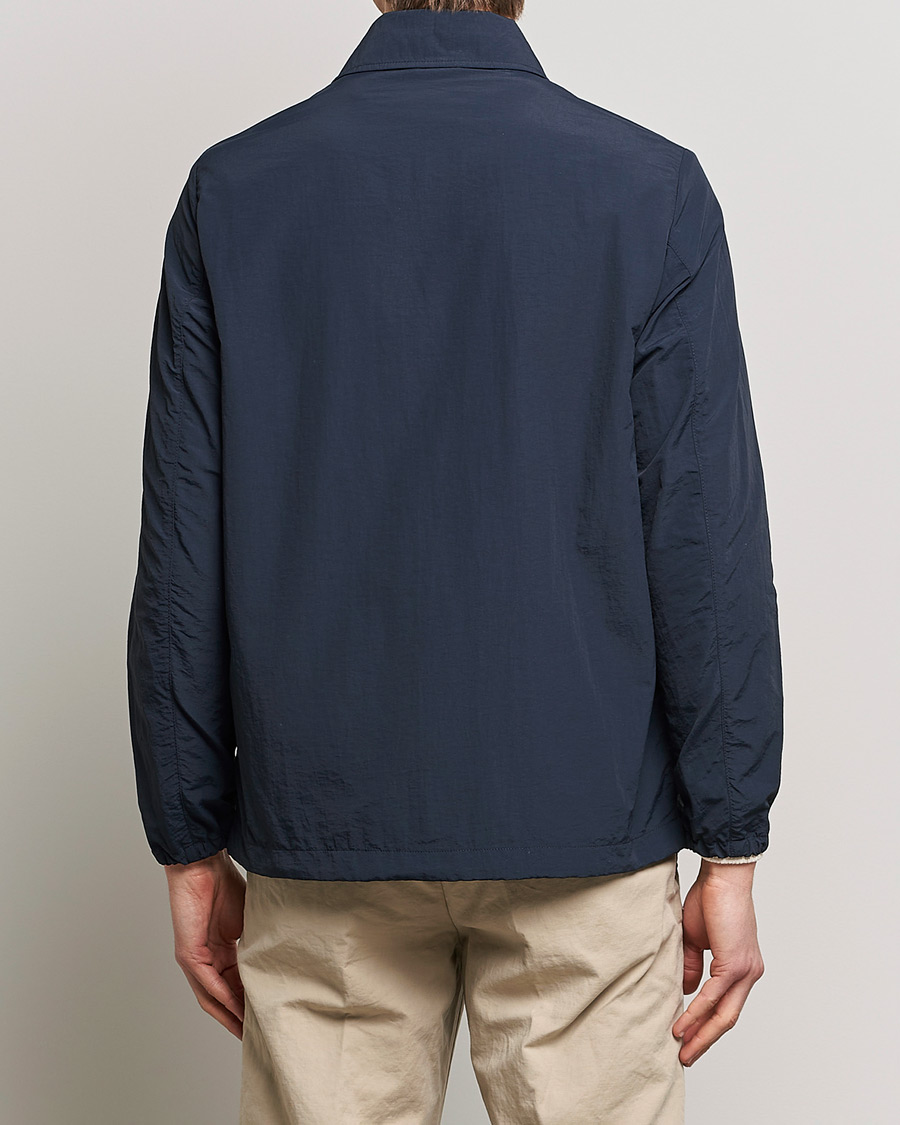 Uomini | Giacche | Baracuta | Nylon Coach Jacket Navy