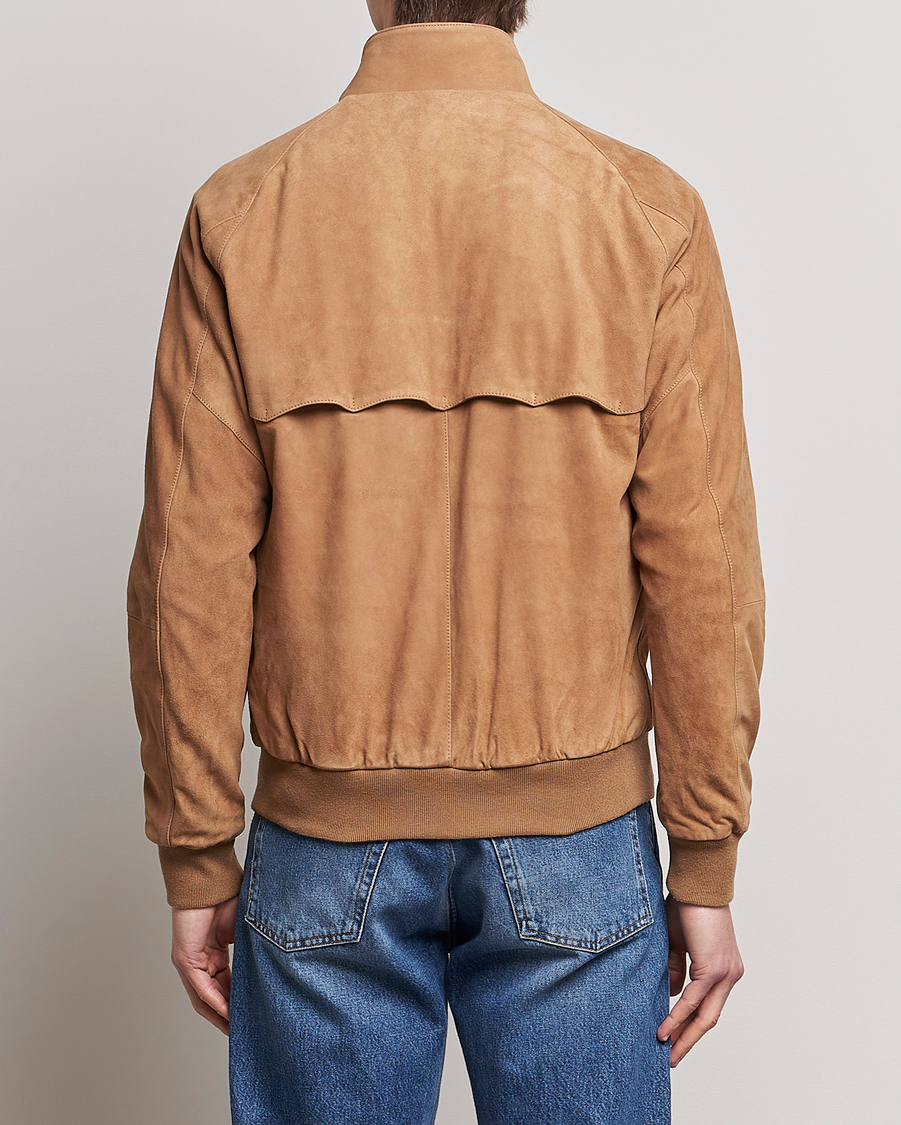 Uomini | Giacche | Baracuta | G9 Suede Jacket Tobacco