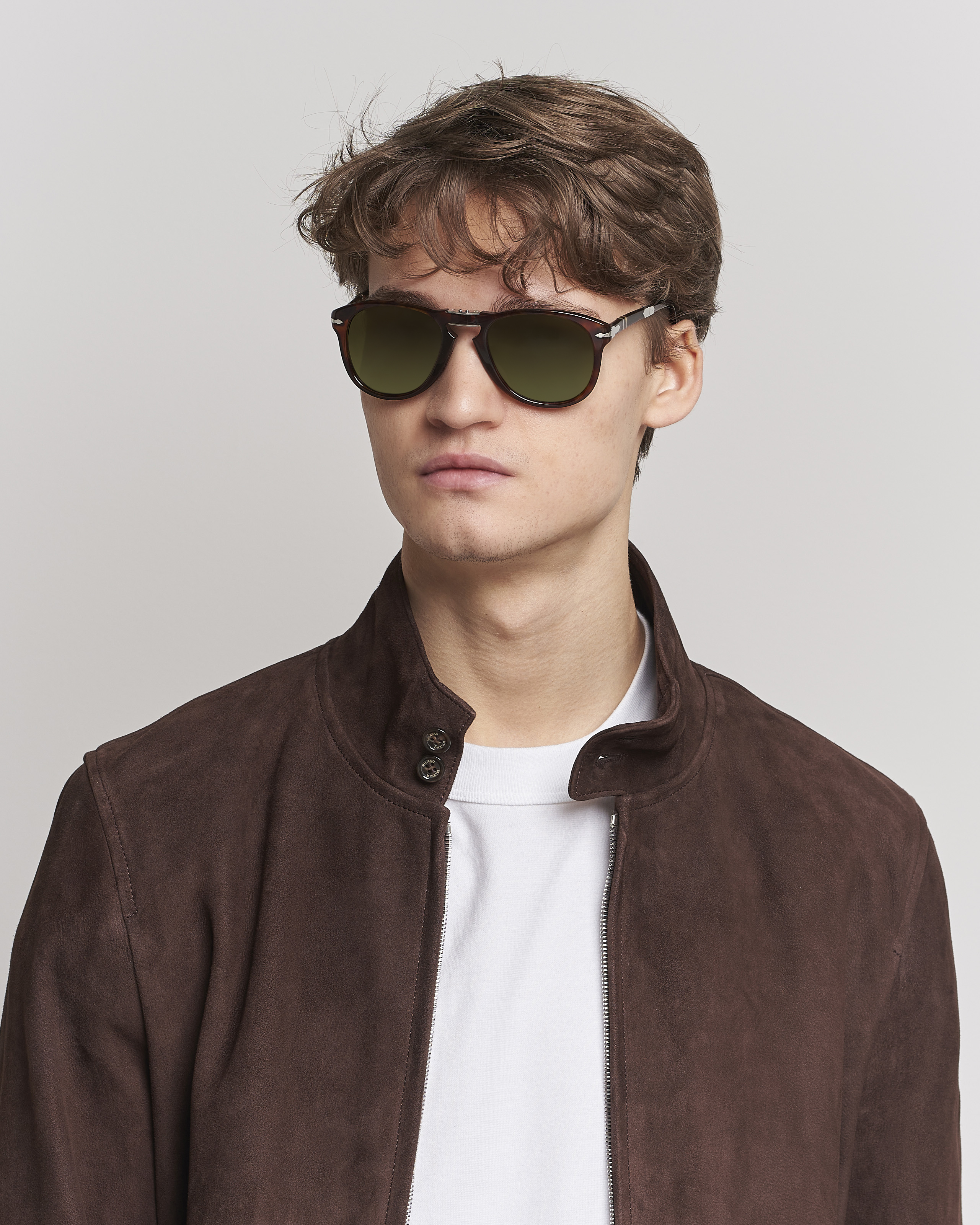 Uomini | Persol 0PO0714 Steve McQueen Sunglasses Havana | Persol | 0PO0714 Steve McQueen Sunglasses Havana