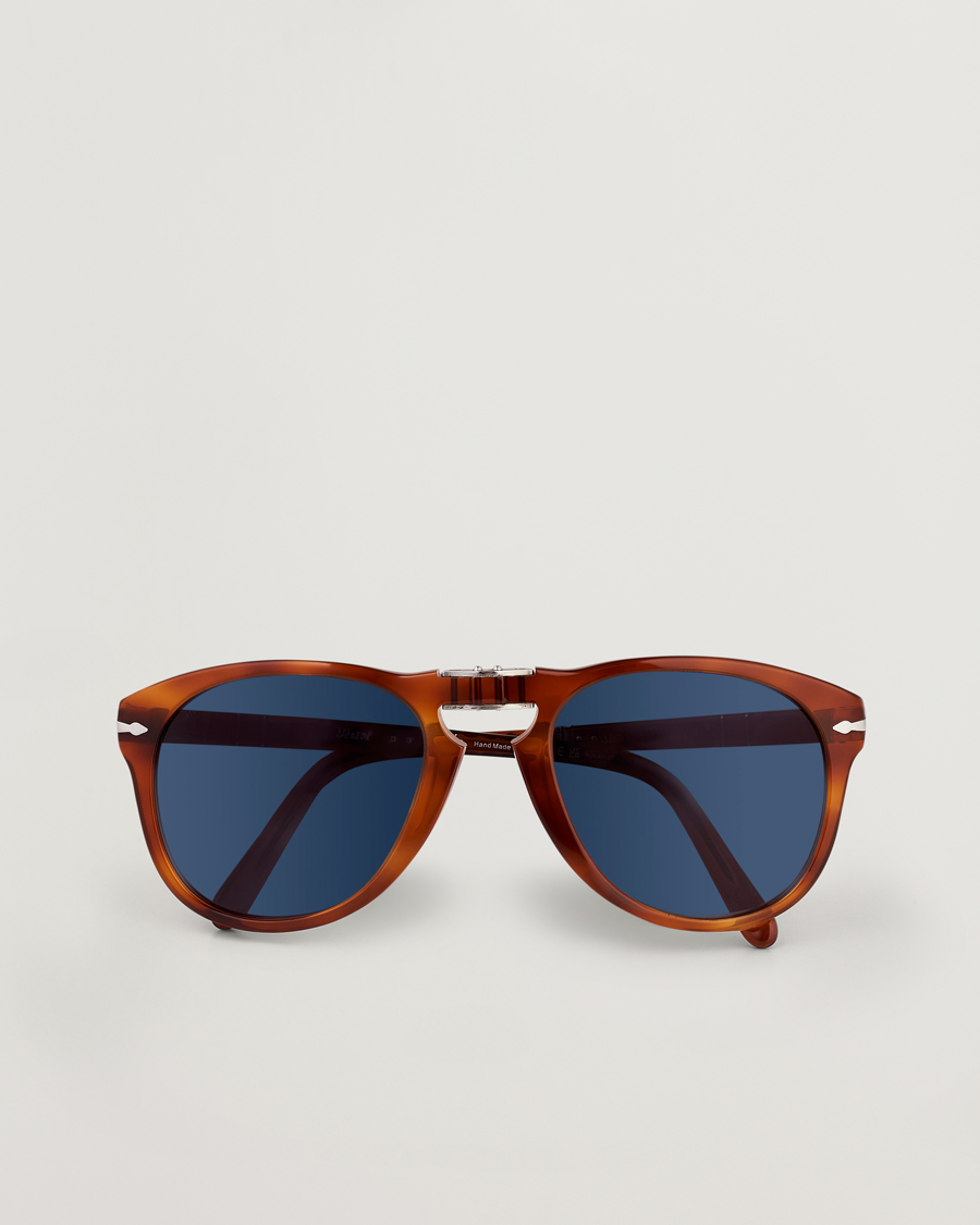 Uomini | Persol 0PO0714 Steve McQueen Sunglasses Light Havana | Persol | 0PO0714 Steve McQueen Sunglasses Light Havana