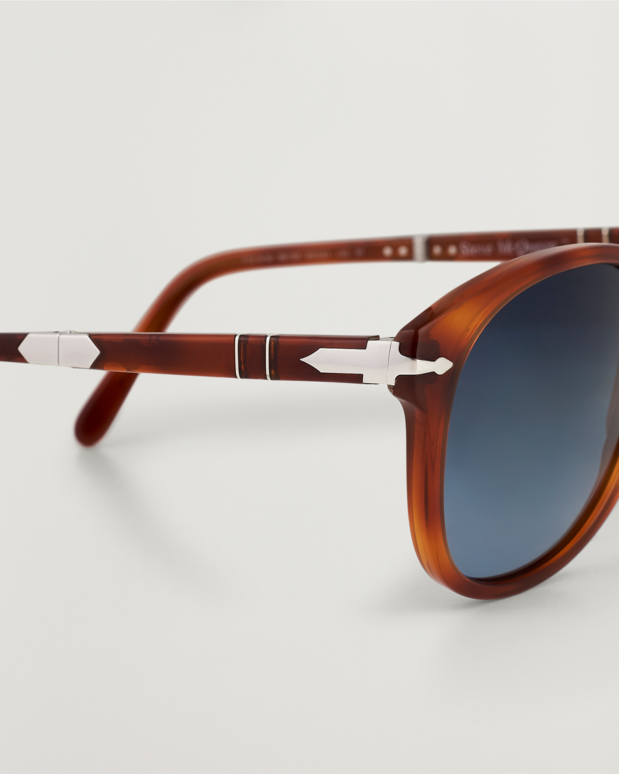 Uomini | Persol 0PO0714 Steve McQueen Sunglasses Light Havana | Persol | 0PO0714 Steve McQueen Sunglasses Light Havana