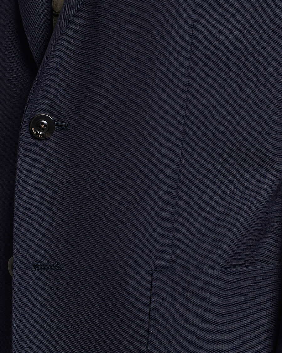 Uomini | Abiti | Boglioli | K Jacket Wool Suit Navy