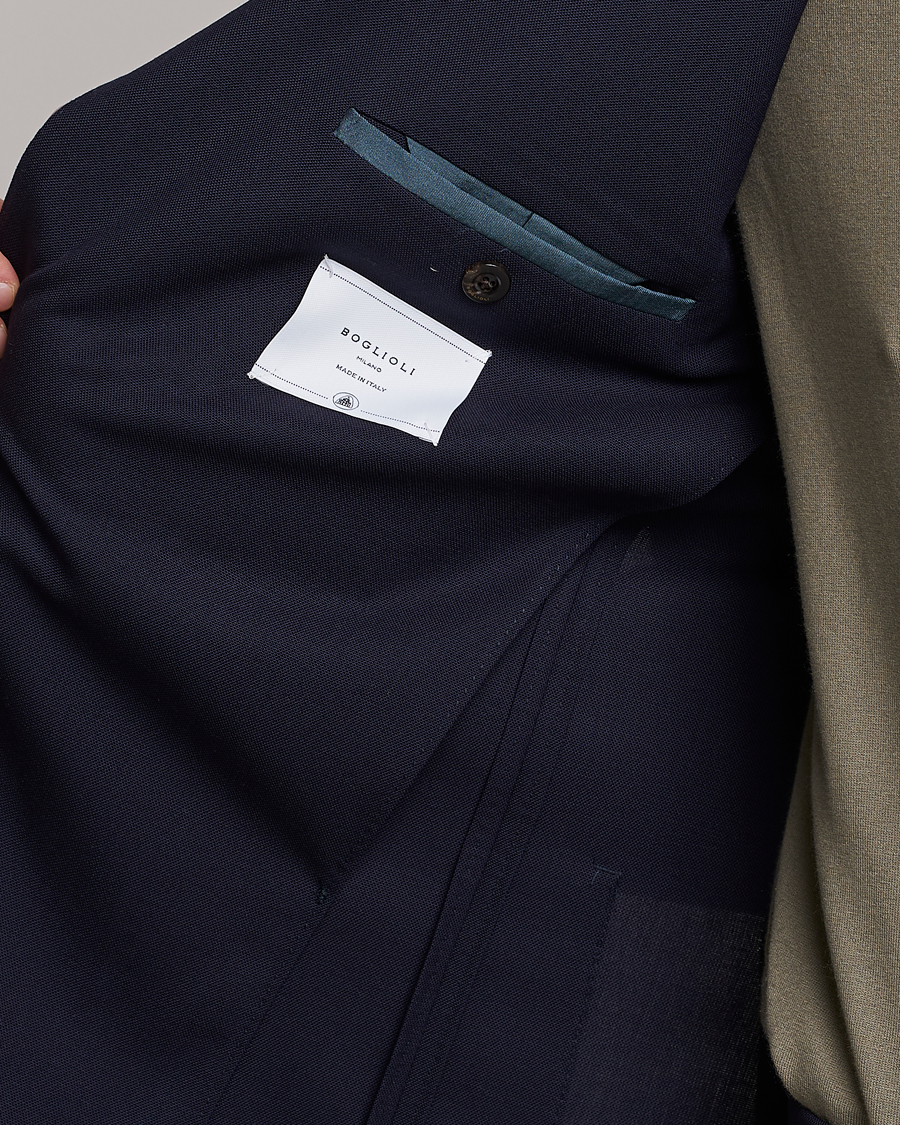 Uomini | Abiti | Boglioli | K Jacket Wool Suit Navy