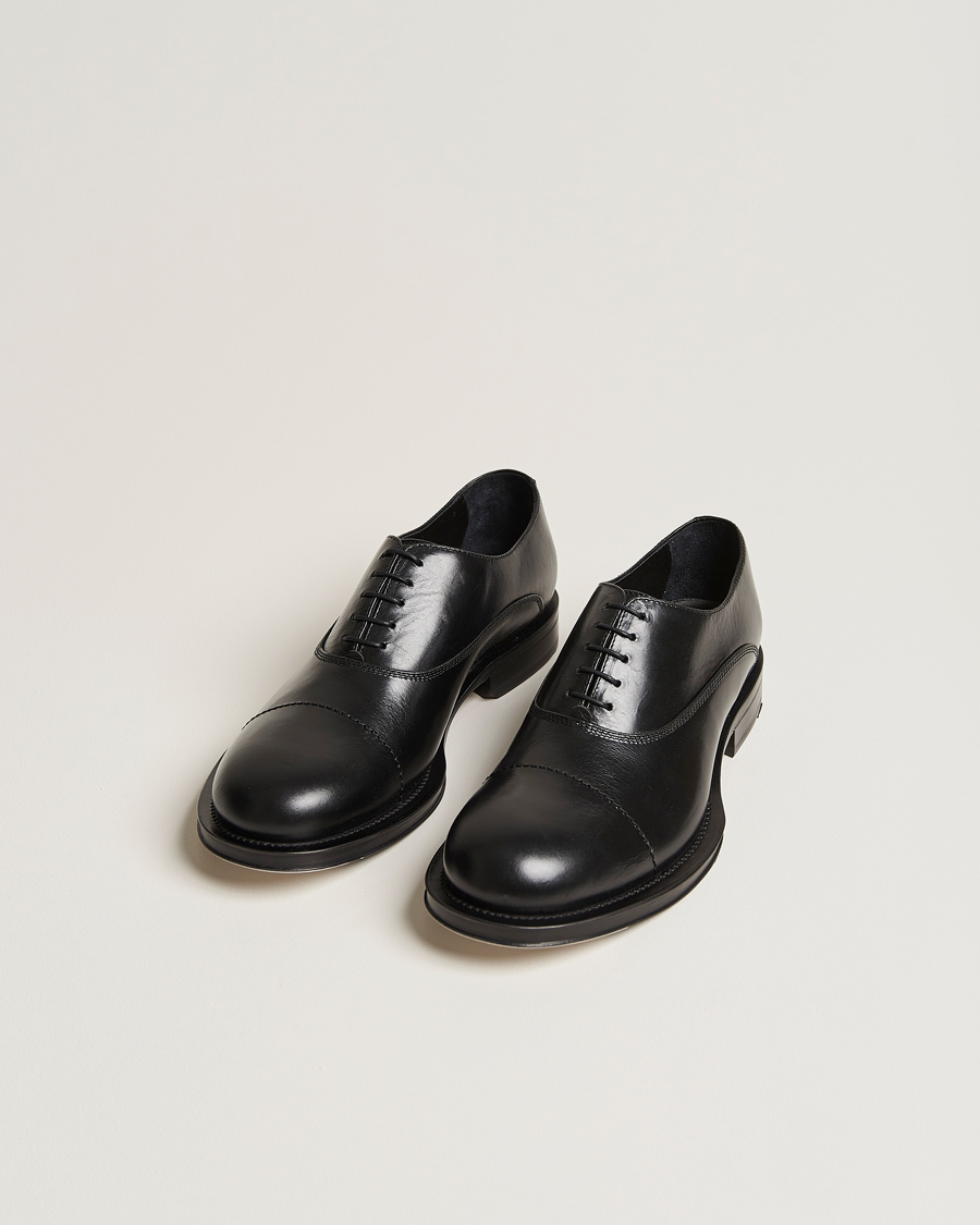 Uomini | Lanvin Leather Derby Black Calf | Lanvin | Leather Derby Black Calf