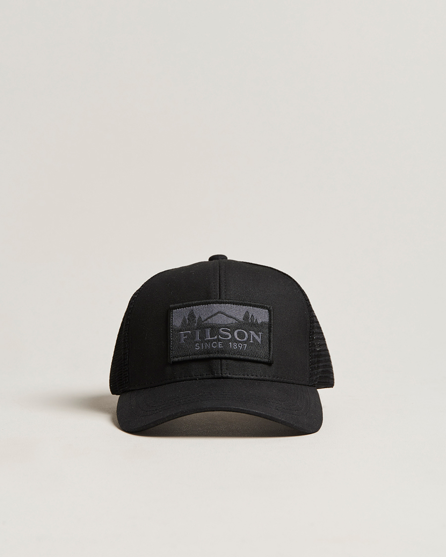 Uomini | Cappelli & Berretti | Filson | Logger Mesh Cap Black