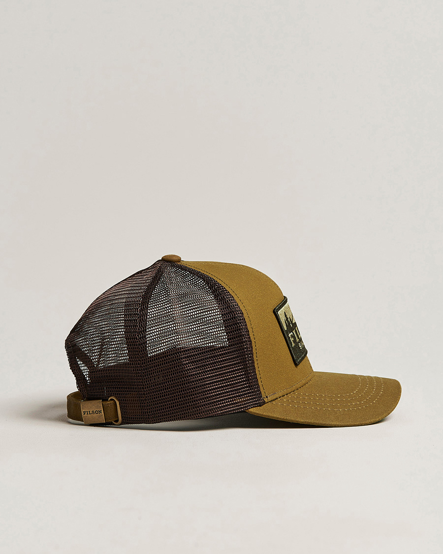 Uomini | Cappelli & Berretti | Filson | Logger Mesh Cap Dark Tan