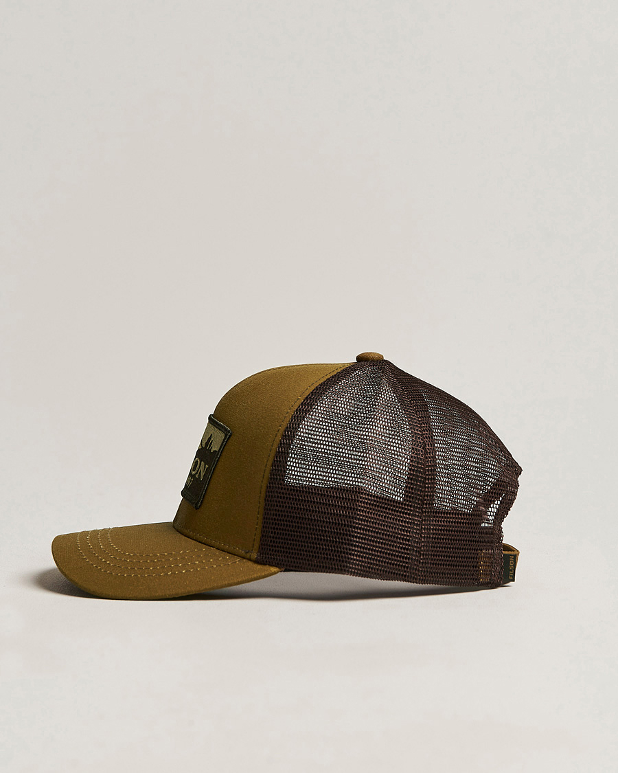 Uomini | Cappelli & Berretti | Filson | Logger Mesh Cap Dark Tan