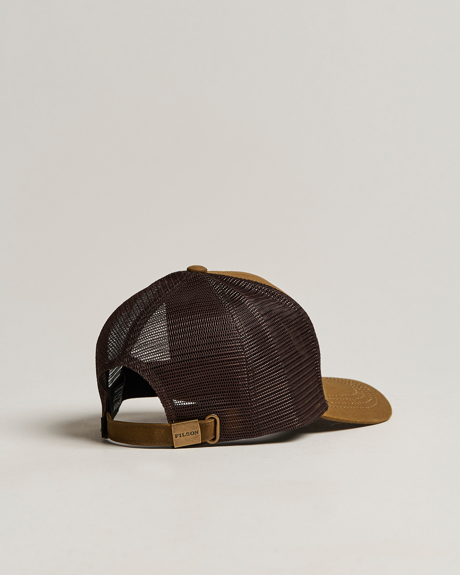 Uomini | Cappelli & Berretti | Filson | Logger Mesh Cap Dark Tan