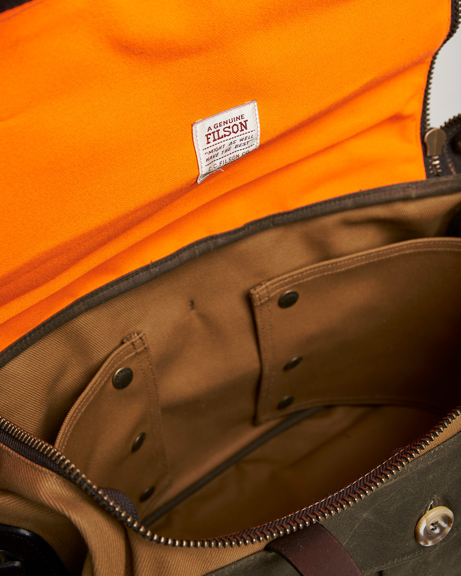 Uomini | Filson Heritage Sportsman Bag Tan/Otter Green | Filson | Heritage Sportsman Bag Tan/Otter Green