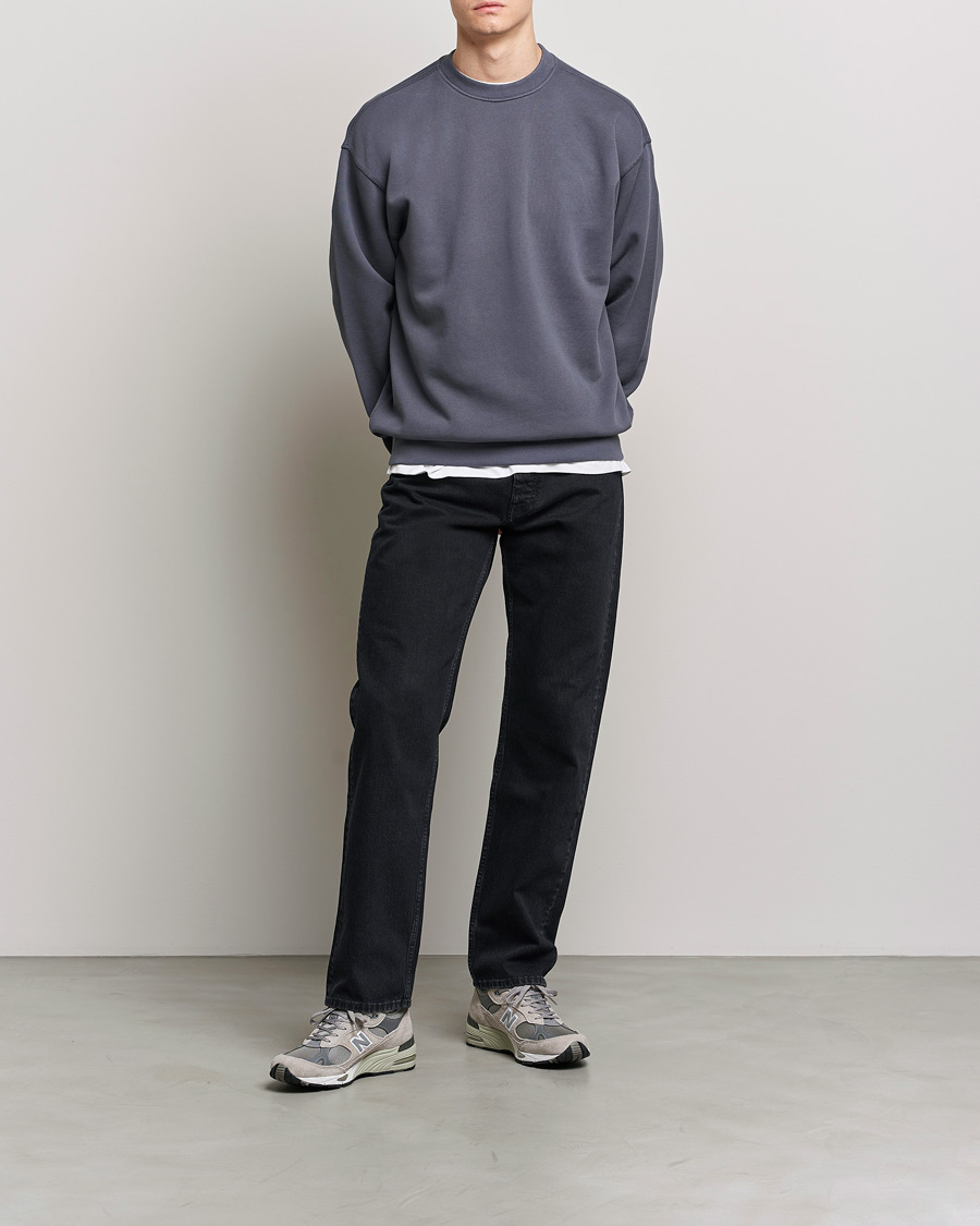 Uomini | Maglieria | Filson | Training Crewneck Sweatshirt Harbour Blue
