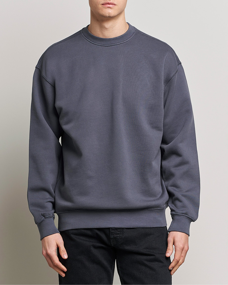 Uomini | Maglieria | Filson | Training Crewneck Sweatshirt Harbour Blue