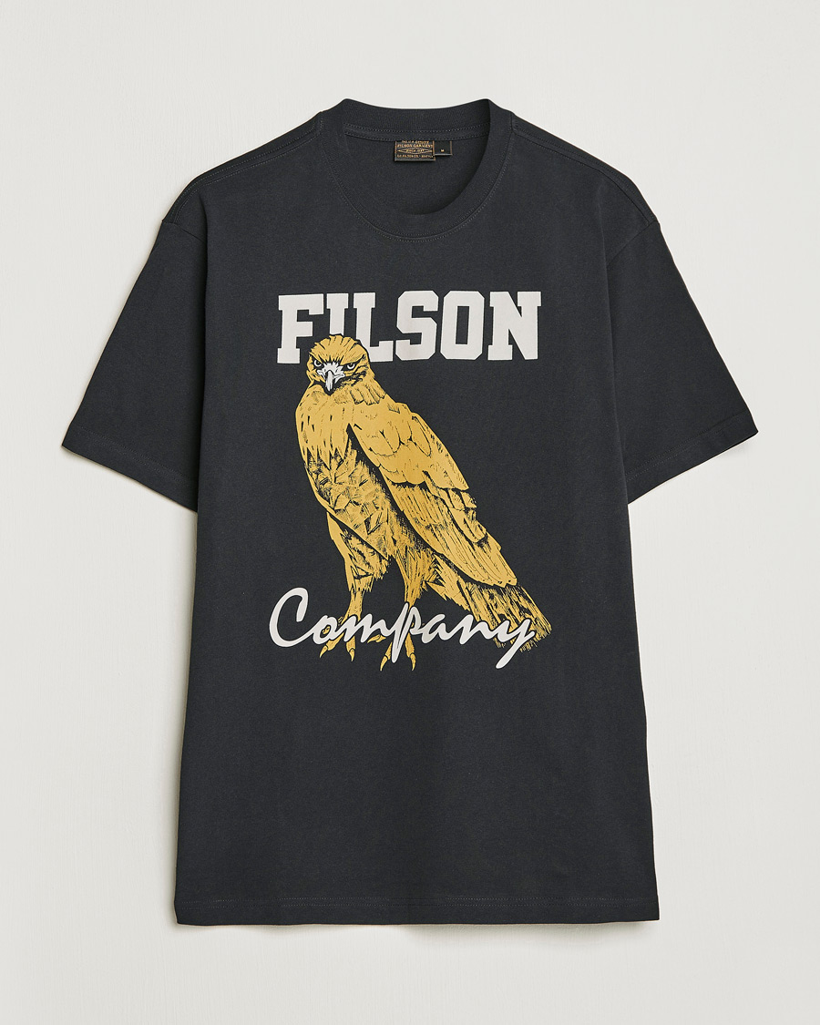 Uomini | T-shirt | Filson | Pioneer Graphic T-Shirt Black