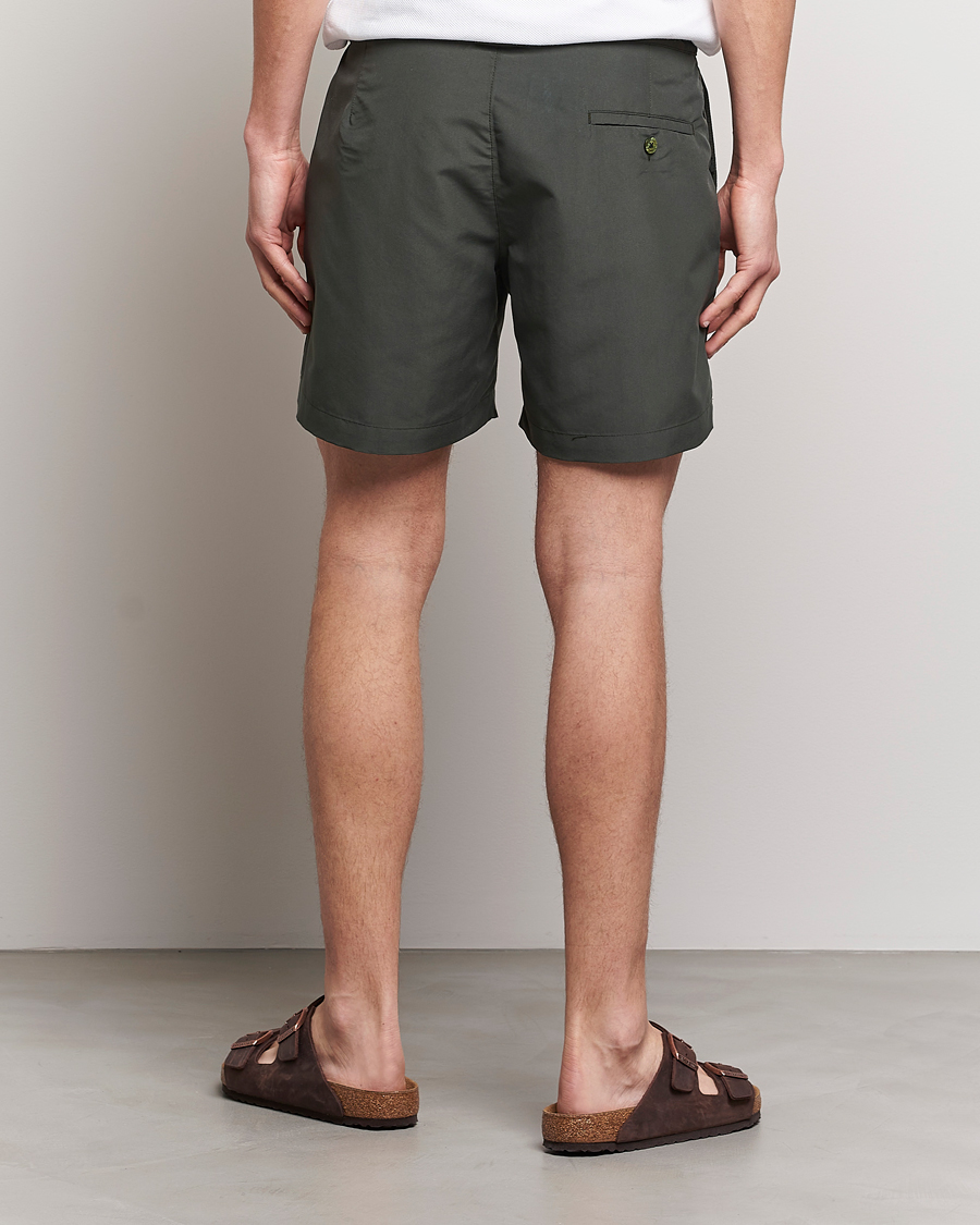 Uomini | Costumi da bagno | The Resort Co | Tailored Swim Shorts Aloe Grey