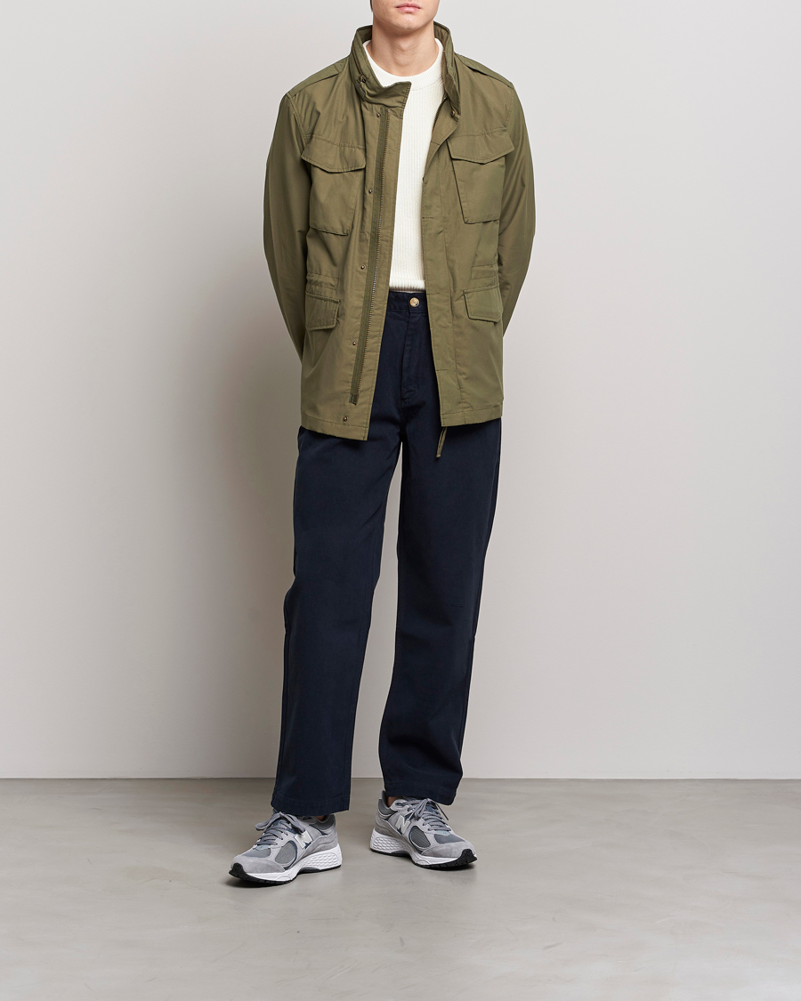 Uomini | Giacche | A Day's March | Barnett M65 Jacket Olive