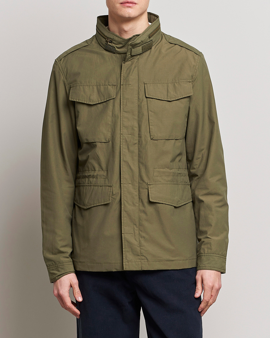 Uomini | Giacche | A Day's March | Barnett M65 Jacket Olive