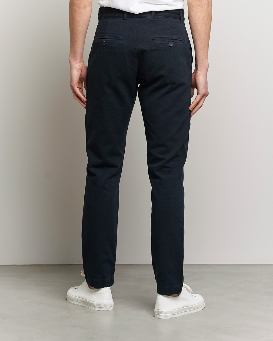 Uomini | Pantaloni | A Day's March | Sunnyvale Classic Chino Navy