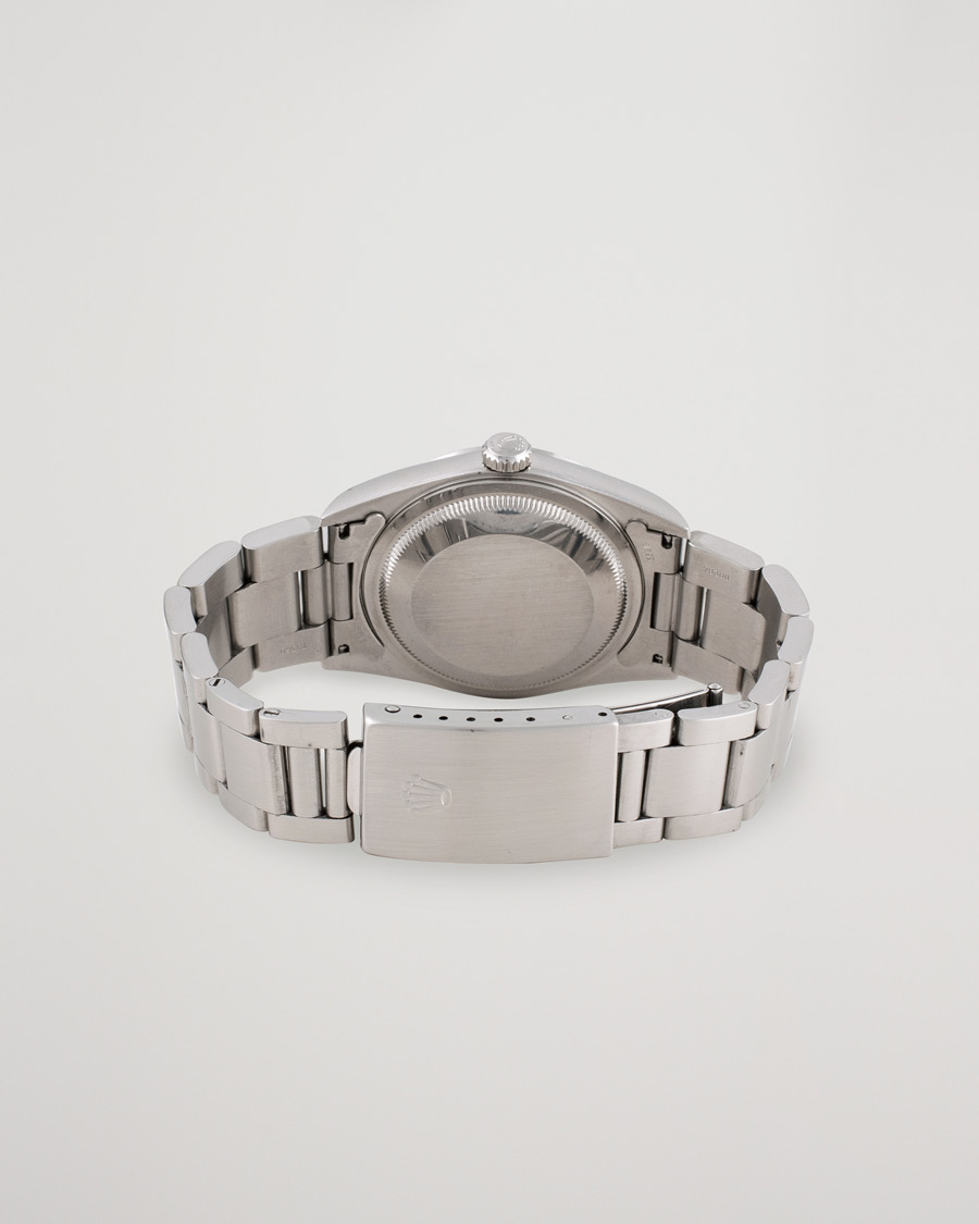 Uomini | Rolex Pre-Owned Datejust 16200 Oyster Perpetual Steel White | Rolex Pre-Owned | Datejust 16200 Oyster Perpetual Steel White