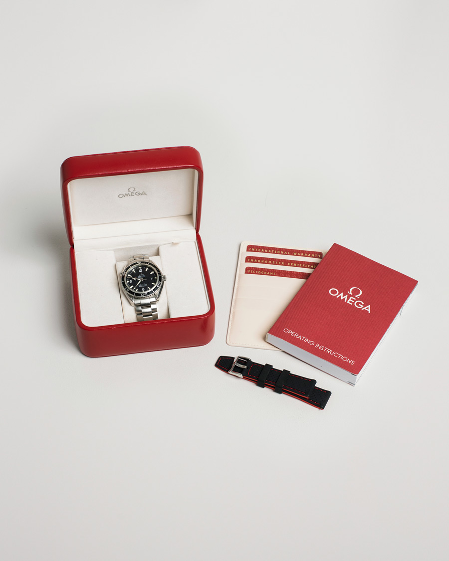 Uomini | Omega Pre-Owned Seamaster Planet Ocean 2200.50.00 Steel Black | Omega Pre-Owned | Seamaster Planet Ocean 2200.50.00 Steel Black