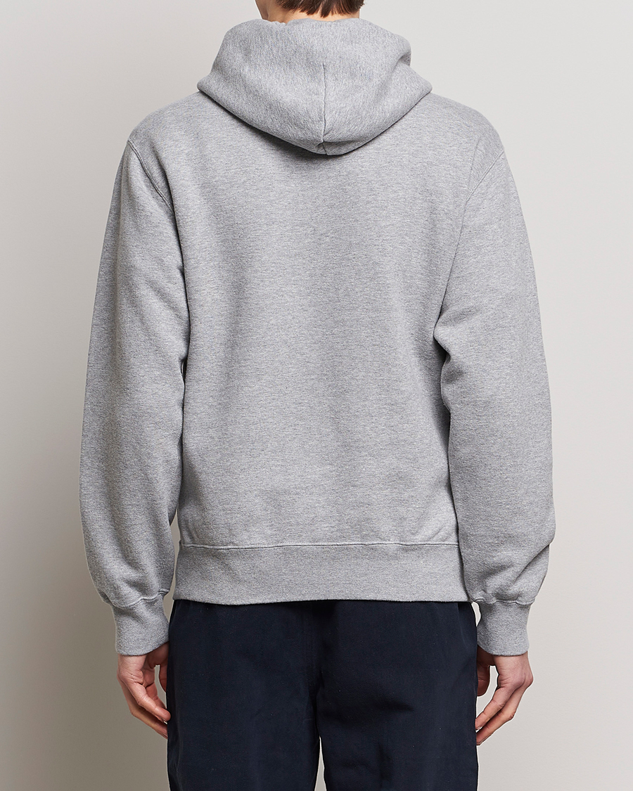 Uomini | Maglieria | BEAMS PLUS | Japanese Cotton Hoodie Heather Grey