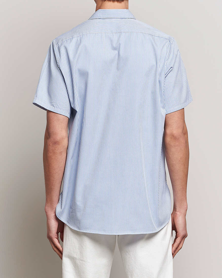 Uomini | Camicie | BEAMS PLUS | Short Sleeve Work Shirt Light Blue
