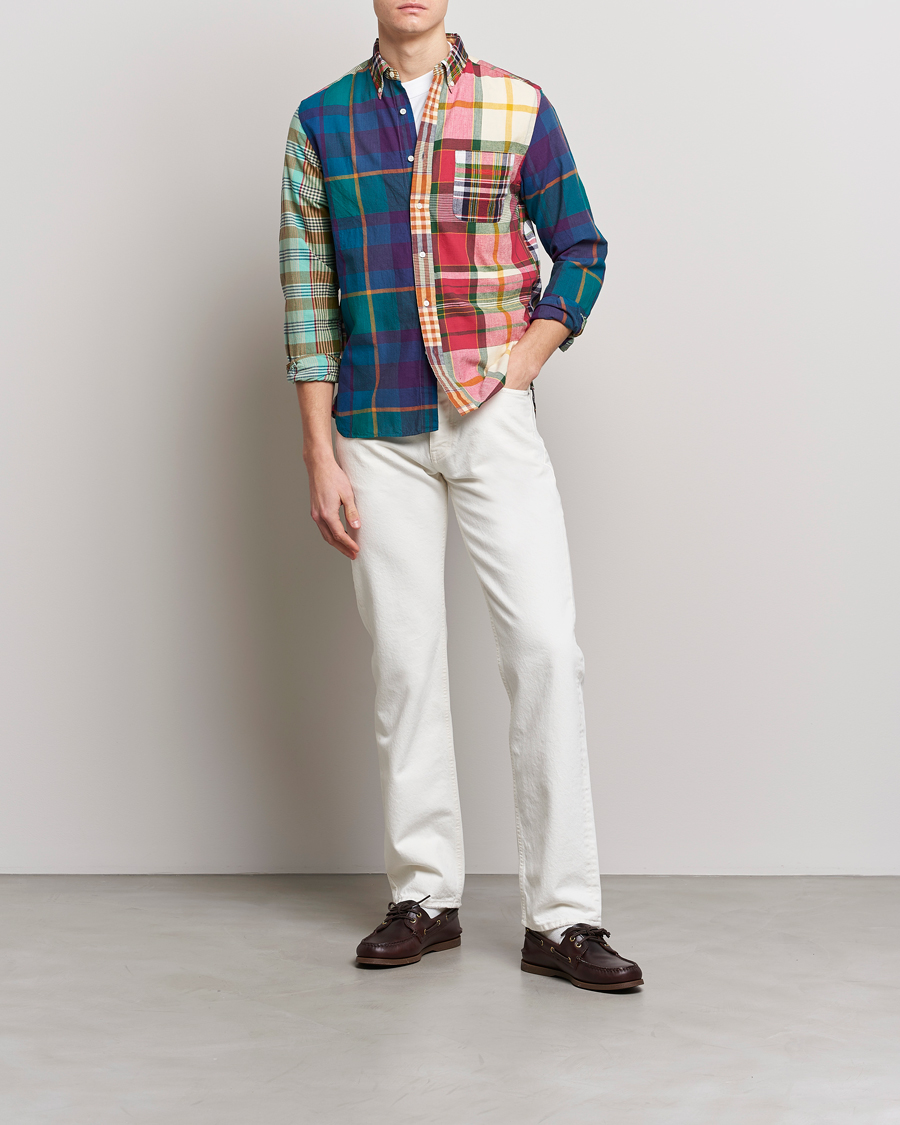 Uomini | Camicie | BEAMS PLUS | Indian Madras Button Down Shirt Multicolor