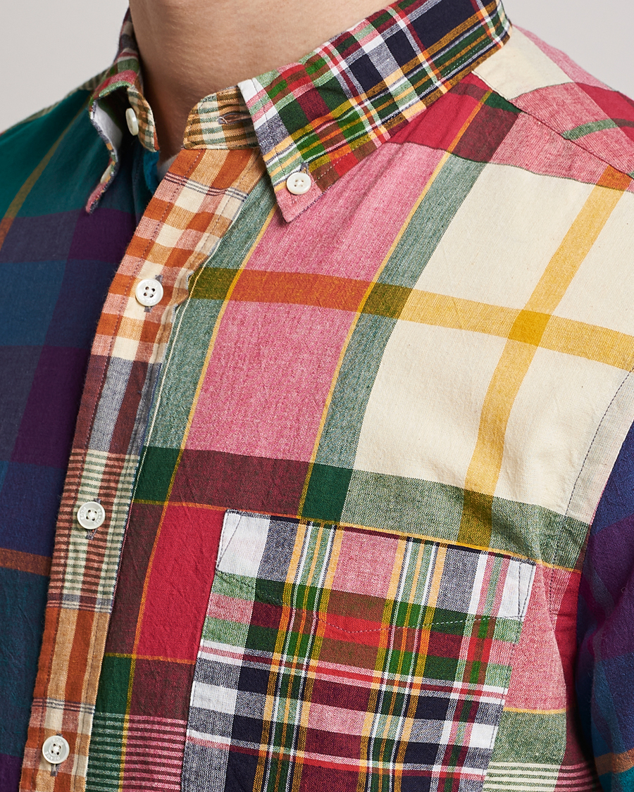 Uomini | Camicie | BEAMS PLUS | Indian Madras Button Down Shirt Multicolor