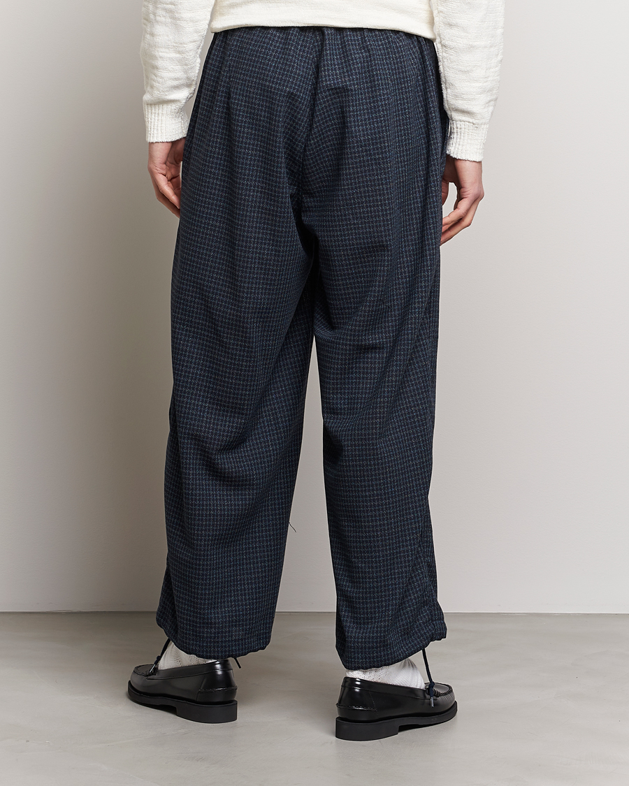 Uomini | Pantaloni | BEAMS PLUS | Panama Wool Pants Navy