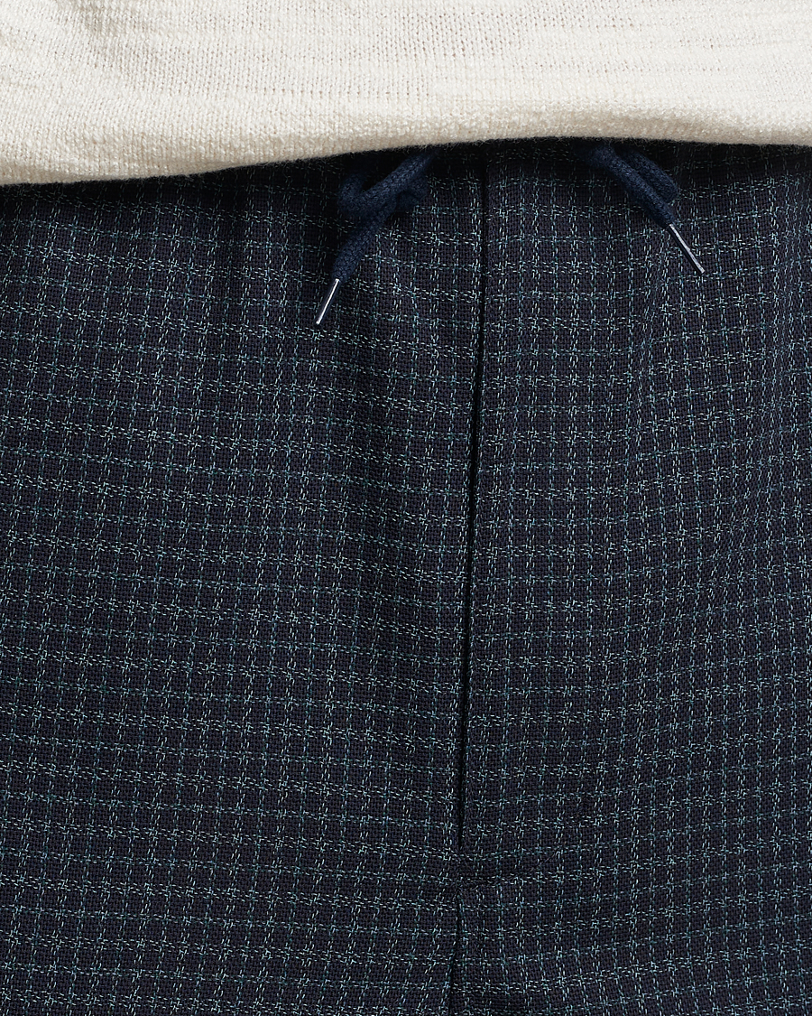 Uomini | Pantaloni | BEAMS PLUS | Panama Wool Pants Navy
