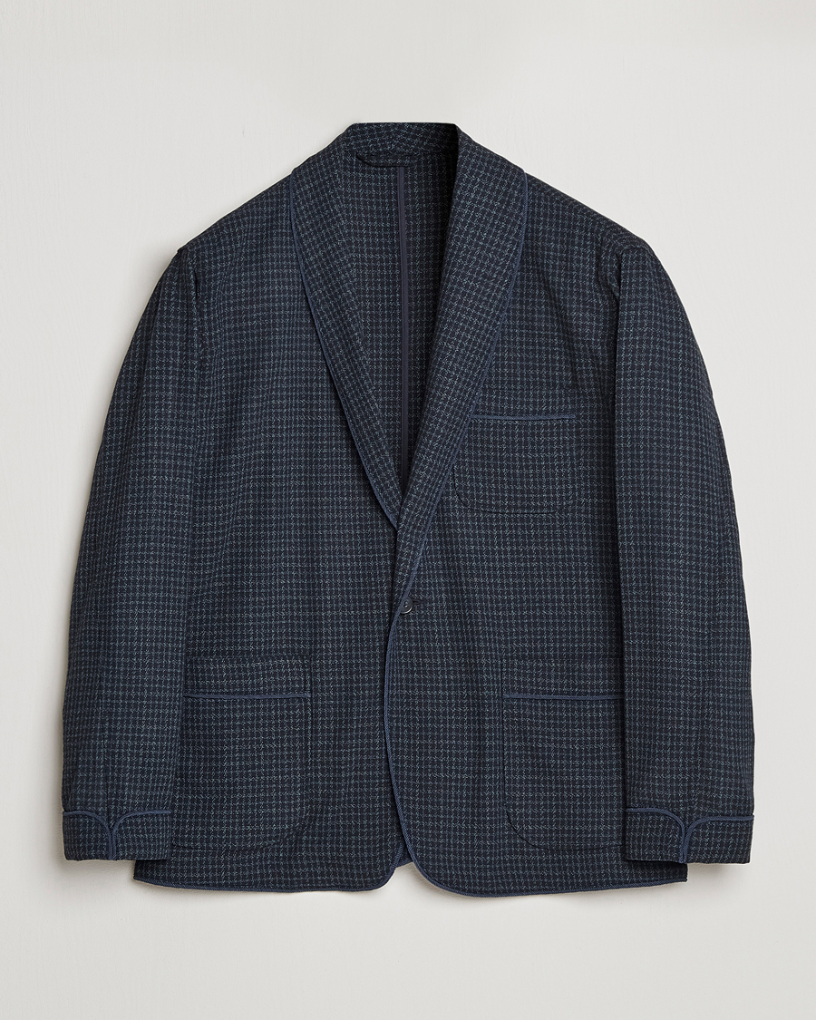 Uomini | Blazers | BEAMS PLUS | Panama Smoking Jacket Navy