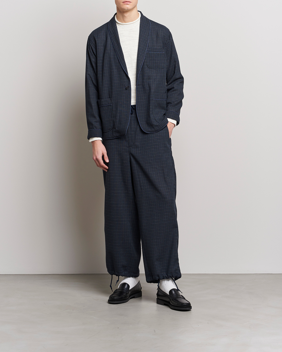 Uomini | Blazers | BEAMS PLUS | Panama Smoking Jacket Navy
