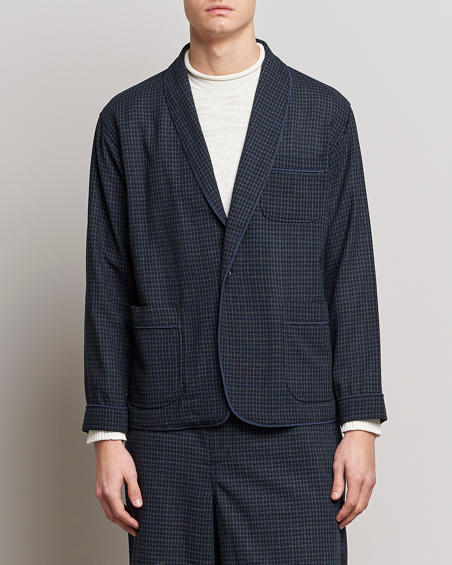 Uomini | Blazers | BEAMS PLUS | Panama Smoking Jacket Navy