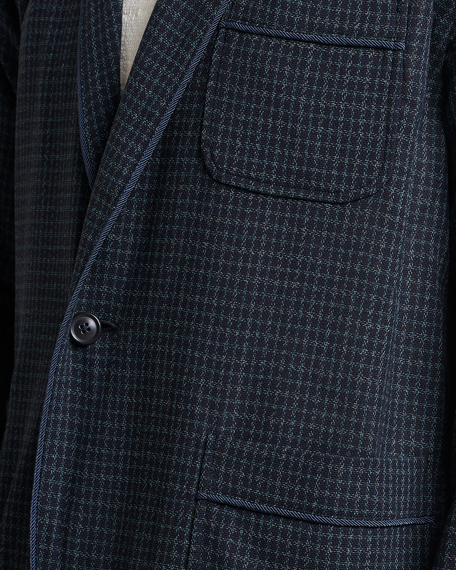Uomini | Blazers | BEAMS PLUS | Panama Smoking Jacket Navy