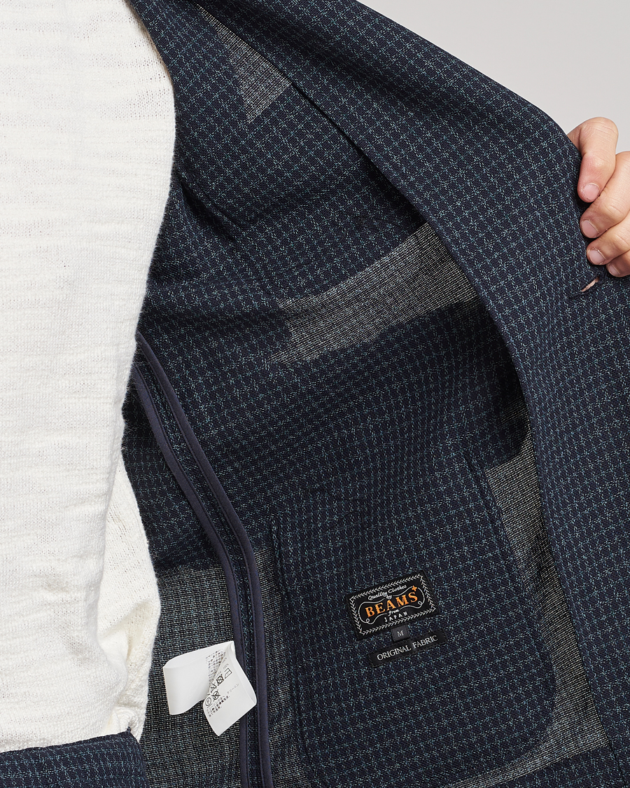 Uomini | Blazers | BEAMS PLUS | Panama Smoking Jacket Navy