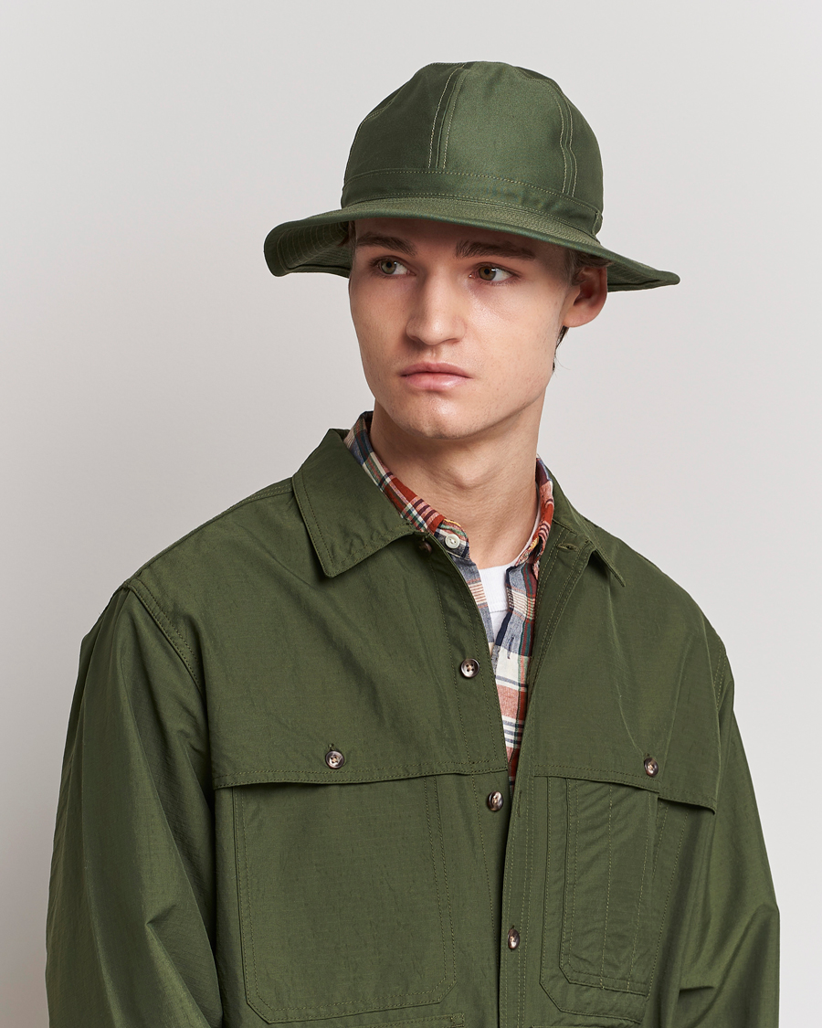 Uomini | BEAMS PLUS MIL Cotton Hat Olive | BEAMS PLUS | MIL Cotton Hat Olive