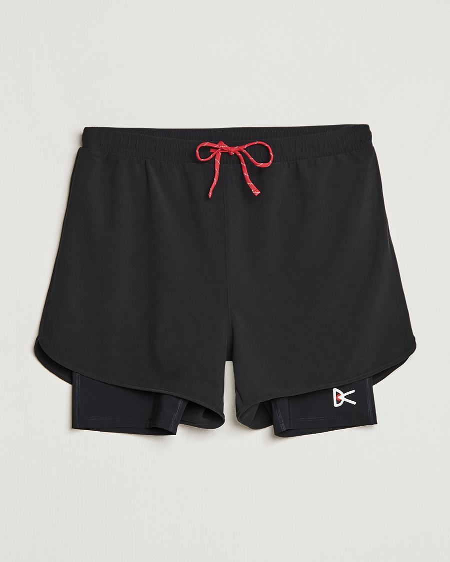 Uomini | Pantaloncini | District Vision | Aaron Trail Shorts Black