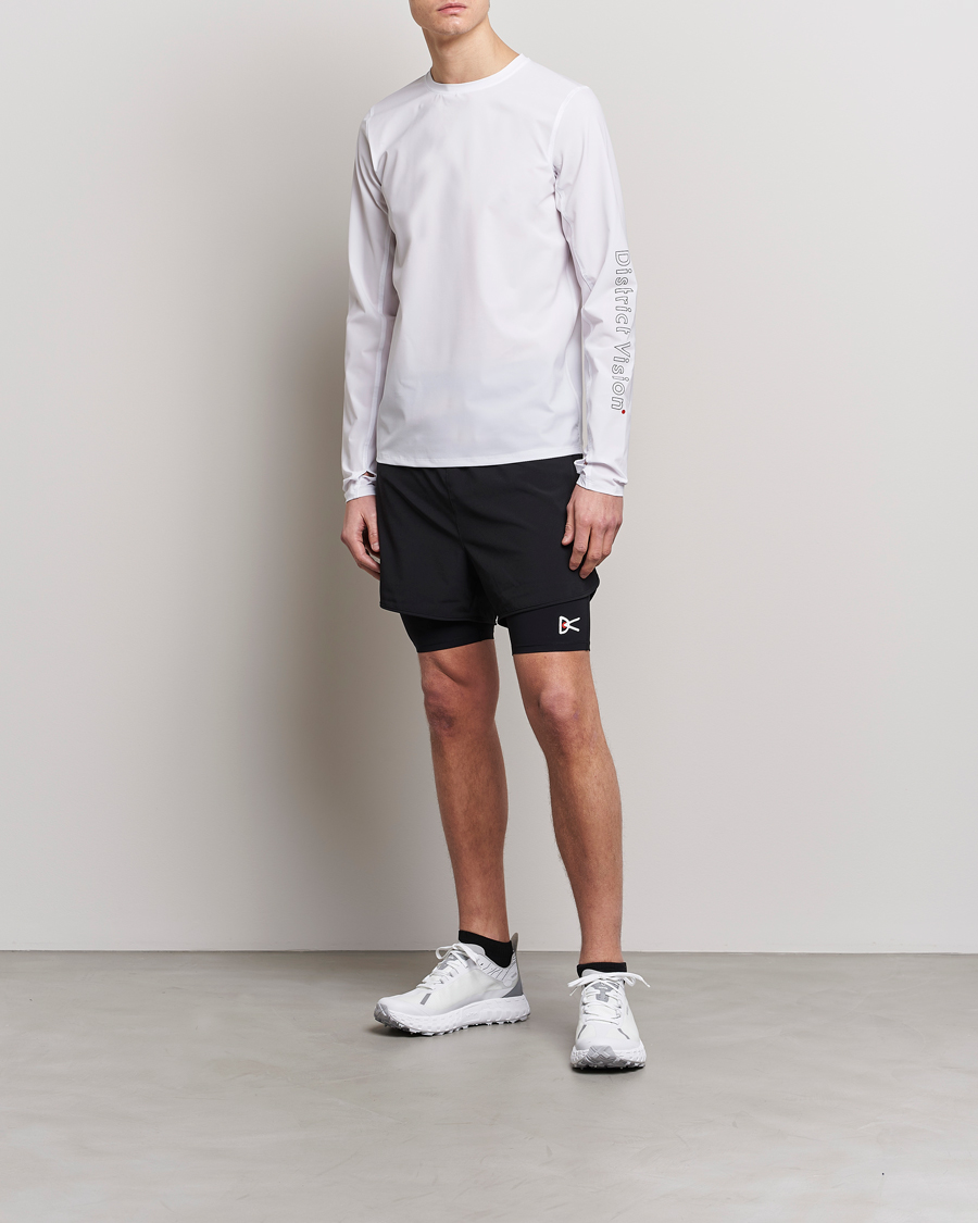 Uomini | Pantaloncini | District Vision | Aaron Trail Shorts Black