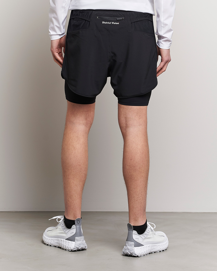 Uomini | Pantaloncini | District Vision | Aaron Trail Shorts Black