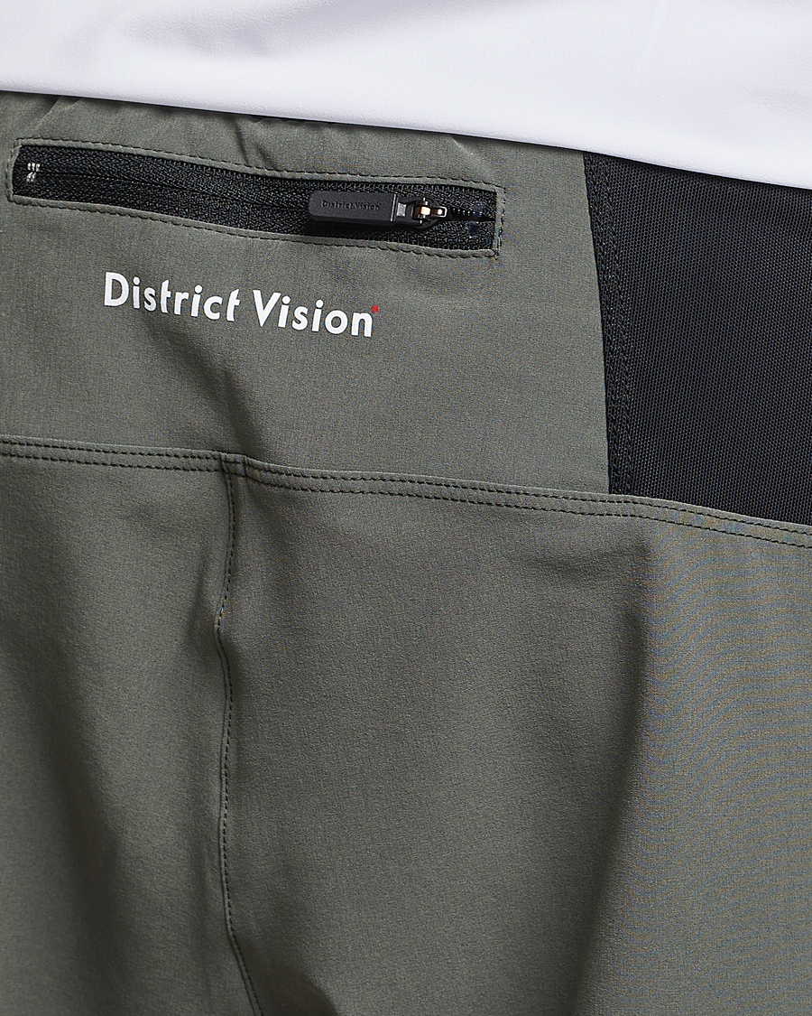Uomini | Pantaloncini | District Vision | Spino Training Shorts Sage