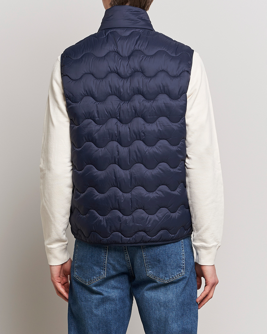 Uomini | Gilet | Lyle & Scott | Crest Quilted Gilet Vest Dark Navy