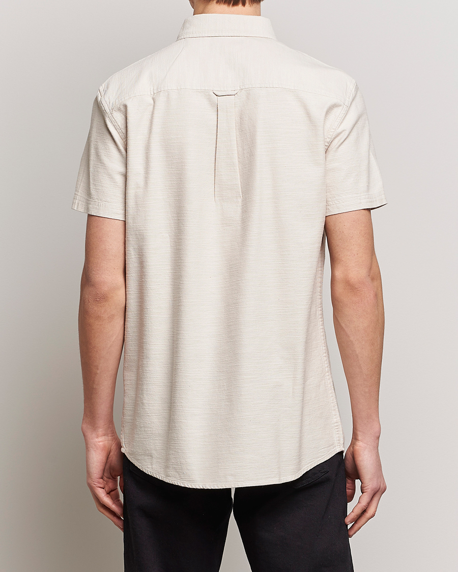 Uomini | Camicie | Lyle & Scott | Cotton Slub Short Sleeve Shirt Cove