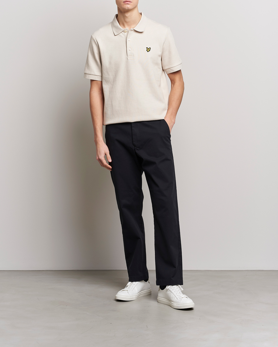Uomini | Polo | Lyle & Scott | Cuffed Pique Polo Cove