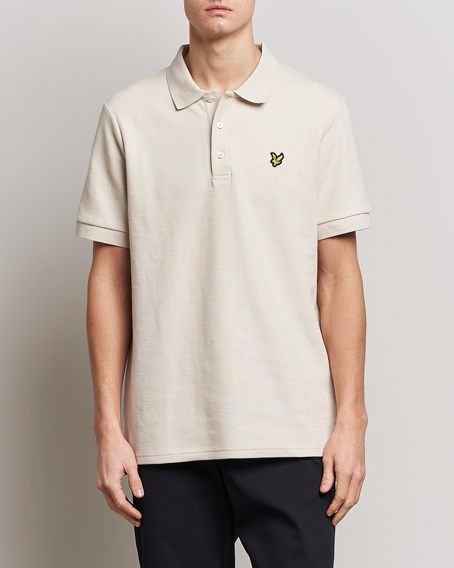 Uomini | Polo | Lyle & Scott | Cuffed Pique Polo Cove